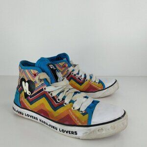 HARAJUKU LOVERS GWEN STEFANI HI-TOP SNEAKERS US6